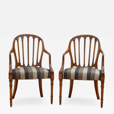 Pair of Antique Carver Chairs