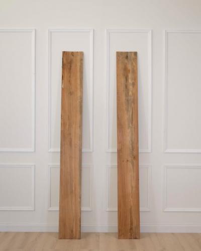 Pair of Antique French Painted Boiserie Panels