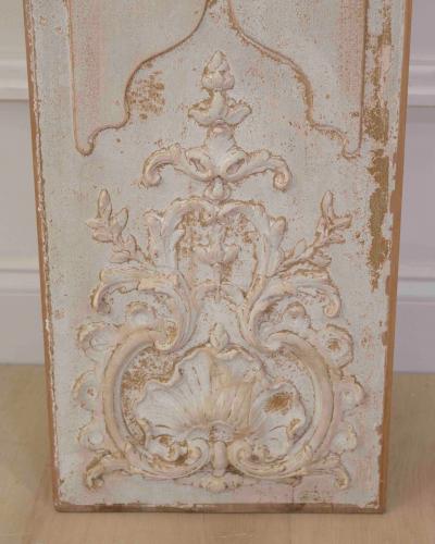 Pair of Antique French Painted Boiserie Panels