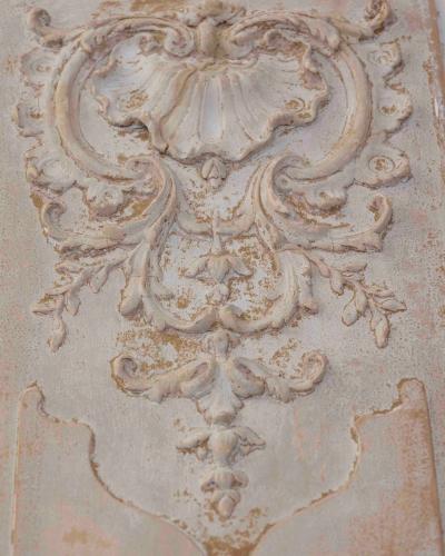 Pair of Antique French Painted Boiserie Panels