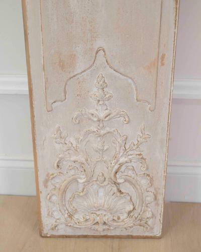 Pair of Antique French Painted Boiserie Panels