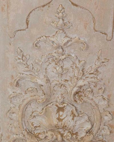 Pair of Antique French Painted Boiserie Panels
