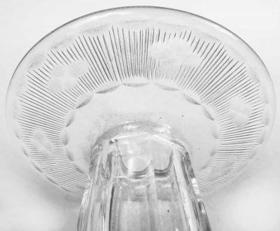 Pair of Antique Hawkes Edwardian Sterling Silver Glass Candlesticks