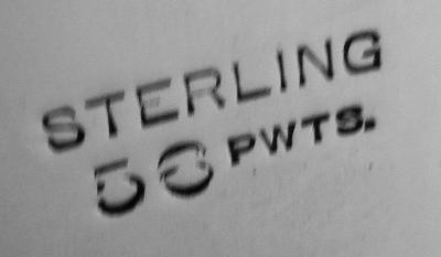 Pair of Antique Hawkes Edwardian Sterling Silver Glass Candlesticks