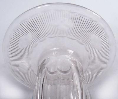 Pair of Antique Hawkes Edwardian Sterling Silver Glass Candlesticks