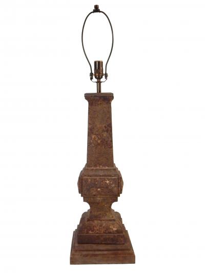 Pair of Antique Metal Lamps