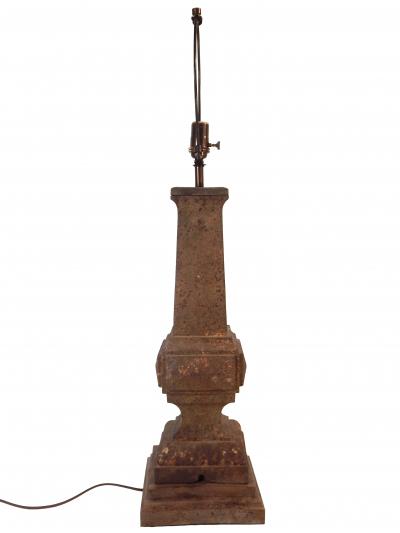 Pair of Antique Metal Lamps