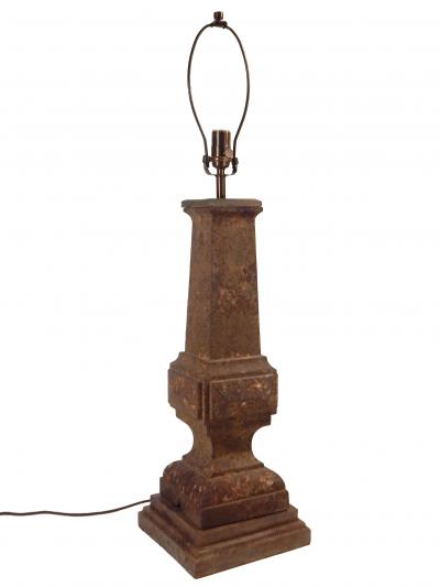 Pair of Antique Metal Lamps