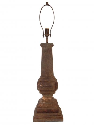 Pair of Antique Metal Lamps