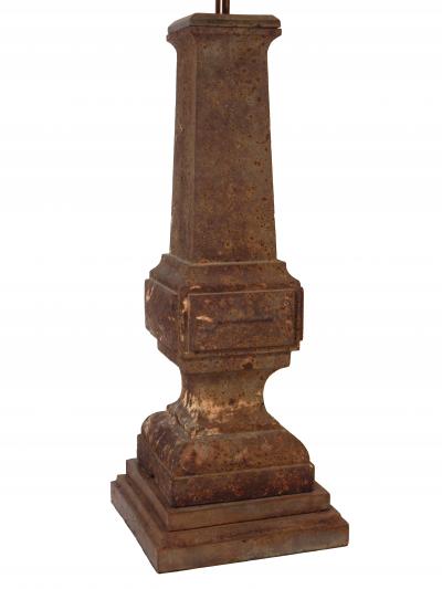 Pair of Antique Metal Lamps