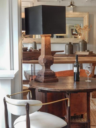 Pair of Antique Metal Lamps