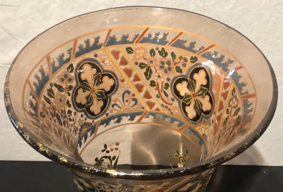 Pair of Antique Palatial French Jeweled Vases or Urns Emile Galle Style