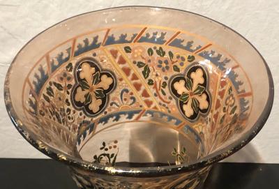 Pair of Antique Palatial French Jeweled Vases or Urns Emile Galle Style