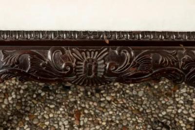 Pair of Antique Regency Style Walnut Benches