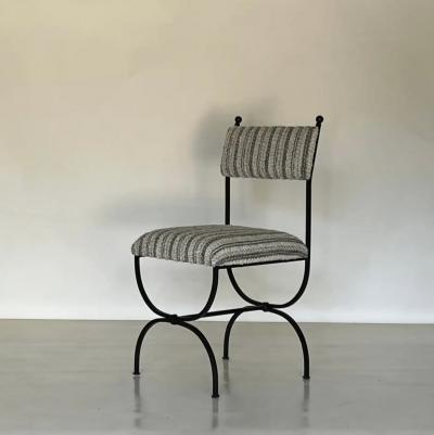 Pair of Arcade Side Chairs by Design Fr res in COM