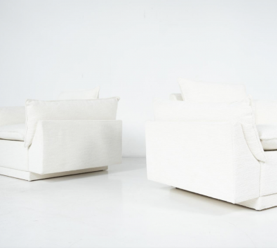 Pair of Armchairs Cado by Gunnar Gravesen and David Lewis Divano Italy 1970