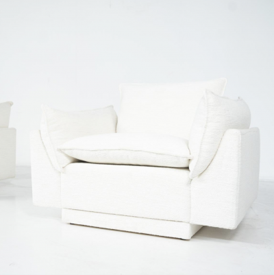 Pair of Armchairs Cado by Gunnar Gravesen and David Lewis Divano Italy 1970