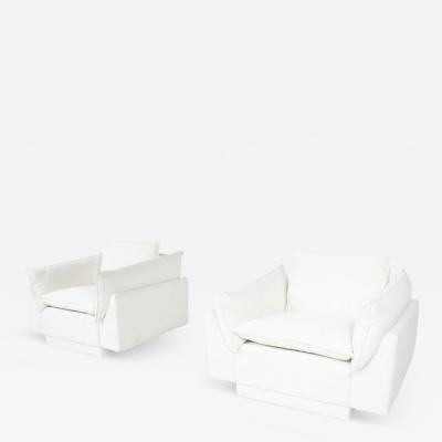 Pair of Armchairs Cado by Gunnar Gravesen and David Lewis Divano Italy 1970