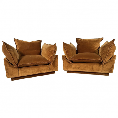 Pair of Armchairs Cado by Gunnar Gravesen and David Lewis Divano for ICF