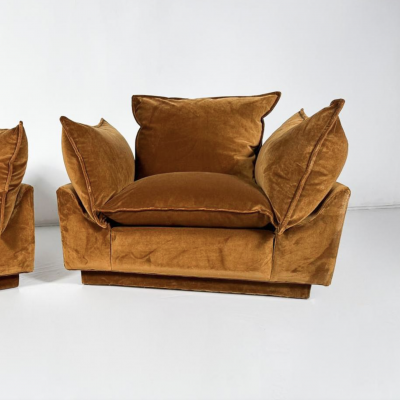 Pair of Armchairs Cado by Gunnar Gravesen and David Lewis Divano for ICF