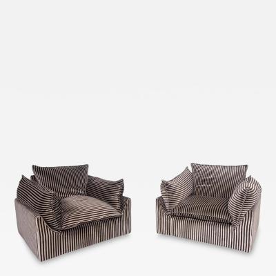 Pair of Armchairs Cado by Gunnar Gravesen and David Lewis Divano for ICF