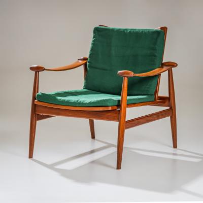 Pair of Armchairs Model 133 by Finn Juhl for France Son Denmark