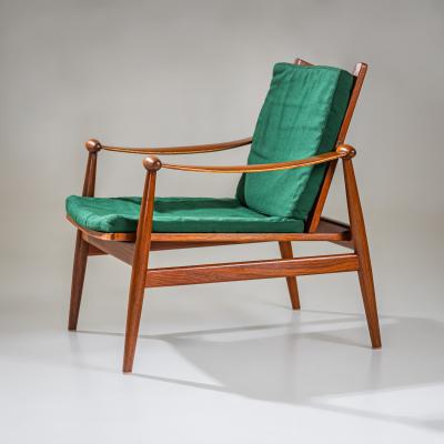 Pair of Armchairs Model 133 by Finn Juhl for France Son Denmark