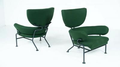 Pair of Armchairs Tre Pezzi Mod PL19 by Franco Albini and Franca Helg