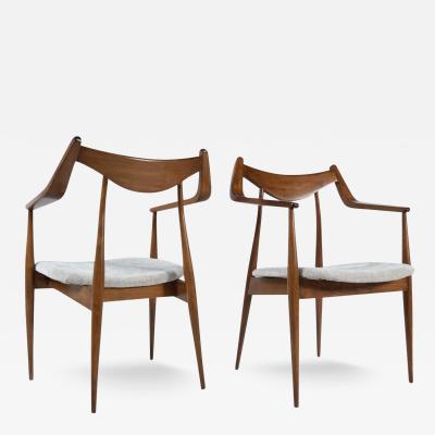 Pair of Armchairs by Heczendorfer L szl Hungary 1960