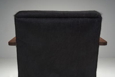 Pair of Armchairs in Ponyskin Europe First half of the 20th Century