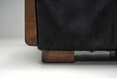 Pair of Armchairs in Ponyskin Europe First half of the 20th Century