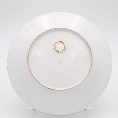 Pair of Armorial English Dishes Possibly Giles Ex Bardith England circa 1800