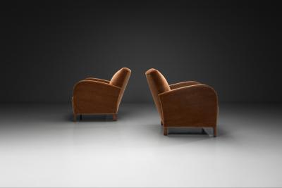 Pair of Art Deco Armchairs Europe First half of the 20th Century