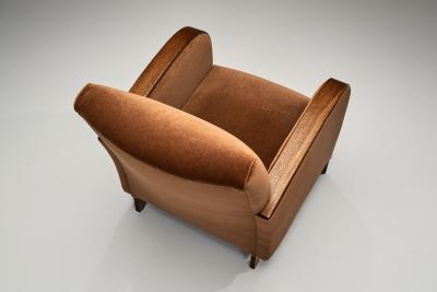 Pair of Art Deco Armchairs Europe First half of the 20th Century