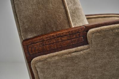 Pair of Art Deco Armchairs Europe First half of the 20th Century
