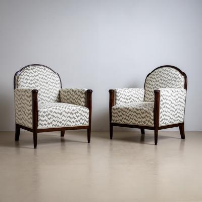 Pair of Art Deco Armchairs France circa 1920