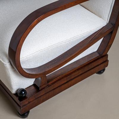 Pair of Art Deco Armchairs Italy 1920s