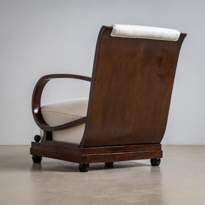 Pair of Art Deco Armchairs Italy 1920s