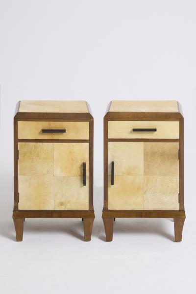 Pair of Art Deco Bedside Cabinets