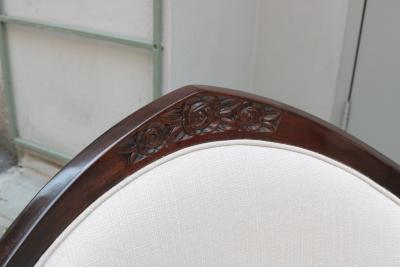 Pair of Art Deco Bergeres