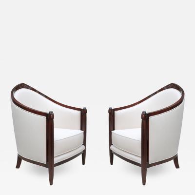 Pair of Art Deco Bergeres