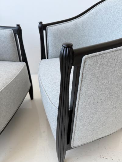 Pair of Art Deco Bergeres France 1930s