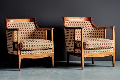 Pair of Art Deco Lounge Chairs