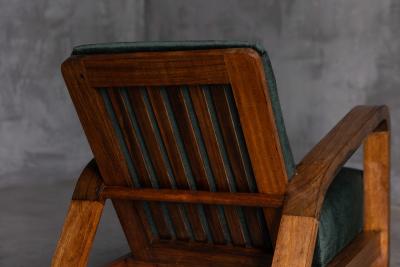 Pair of Art Deco Lounge Chairs France 1930s