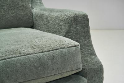 Pair of Art Deco Modernist Armchairs Europe 1940s