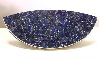 Pair of Art Deco Silver Design Shelf