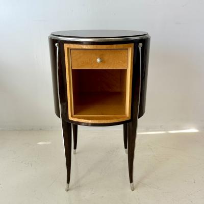 Pair of Art Deco Style Side Cabinets In the manner of mile Jacques Ruhlmann