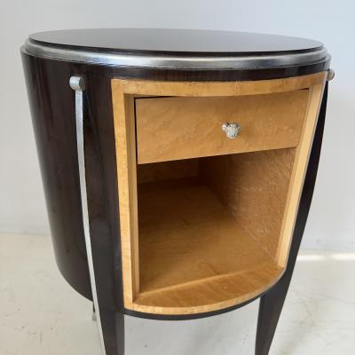 Pair of Art Deco Style Side Cabinets In the manner of mile Jacques Ruhlmann