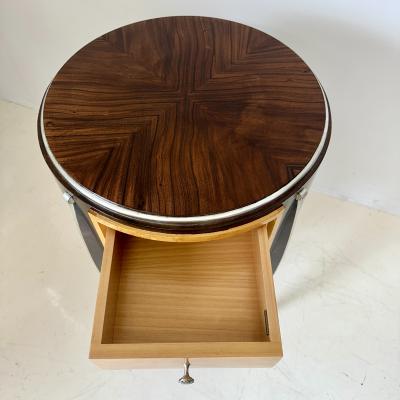Pair of Art Deco Style Side Cabinets In the manner of mile Jacques Ruhlmann