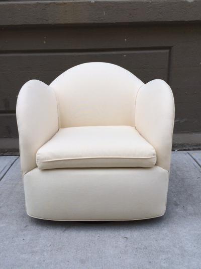 Pair of Art Deco Swivel Chairs